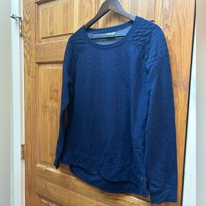 Dark Blue Sweater top. Size L.